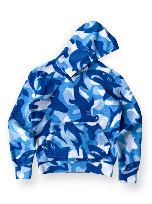 GH-1 BIG FISH SHARK CAMO HOODIE + DRACO